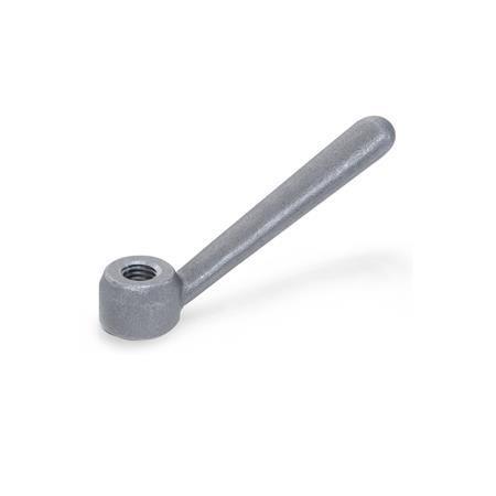 Otto Ganter Clamp Nut Cast Iron Blank, GN 206
